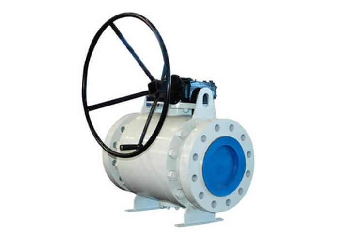 Floating Trunnion Type Ball Valve , Casting Trunnion Mounted Valve