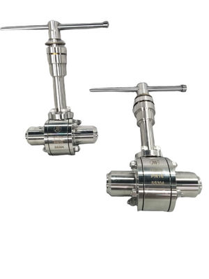 Welded Type DN25 Cryogenic Stainless Steel Ball Valve For LO2