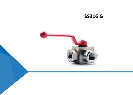 SS316 G thread Stainless Steel Hydraulic Ball Valve for oil