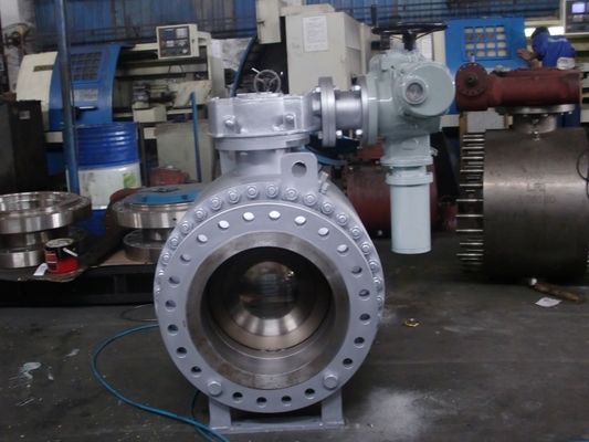 Good price Cast Steel Side Entry Ball Valve , 150LB Flange End Ball Valve online