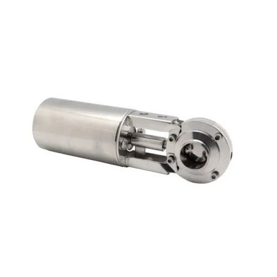 Good price Stainless Steel Pneumatic 12'' Hygienic Butterfly Valves online