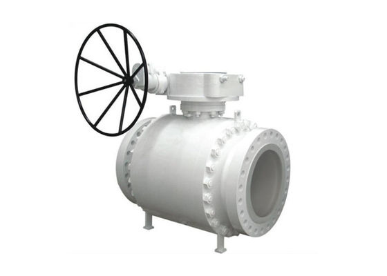 Good price BS5351 Carbon Steel Turnnion Soft Seated Ball Valve online