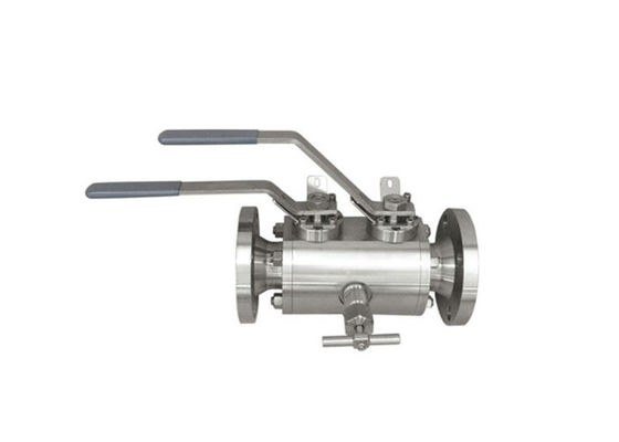 Good price Double Bleed And Block Socket Weld ASME150 DBB Ball Valve online