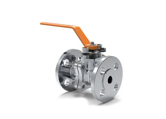 Good price Silicone Free BS5351 CF3m Soft Seated Ball Valve online