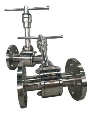 Good price DN100mm Flange Type Cryogenic Ball Valve For LO2 online