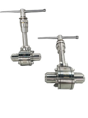 Good price Welded Type DN25 Cryogenic Stainless Steel Ball Valve For LO2 online